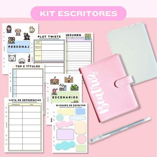 Kit - Escritores