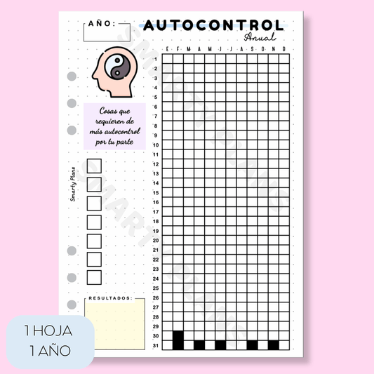 Hoja Anual - Autocontrol