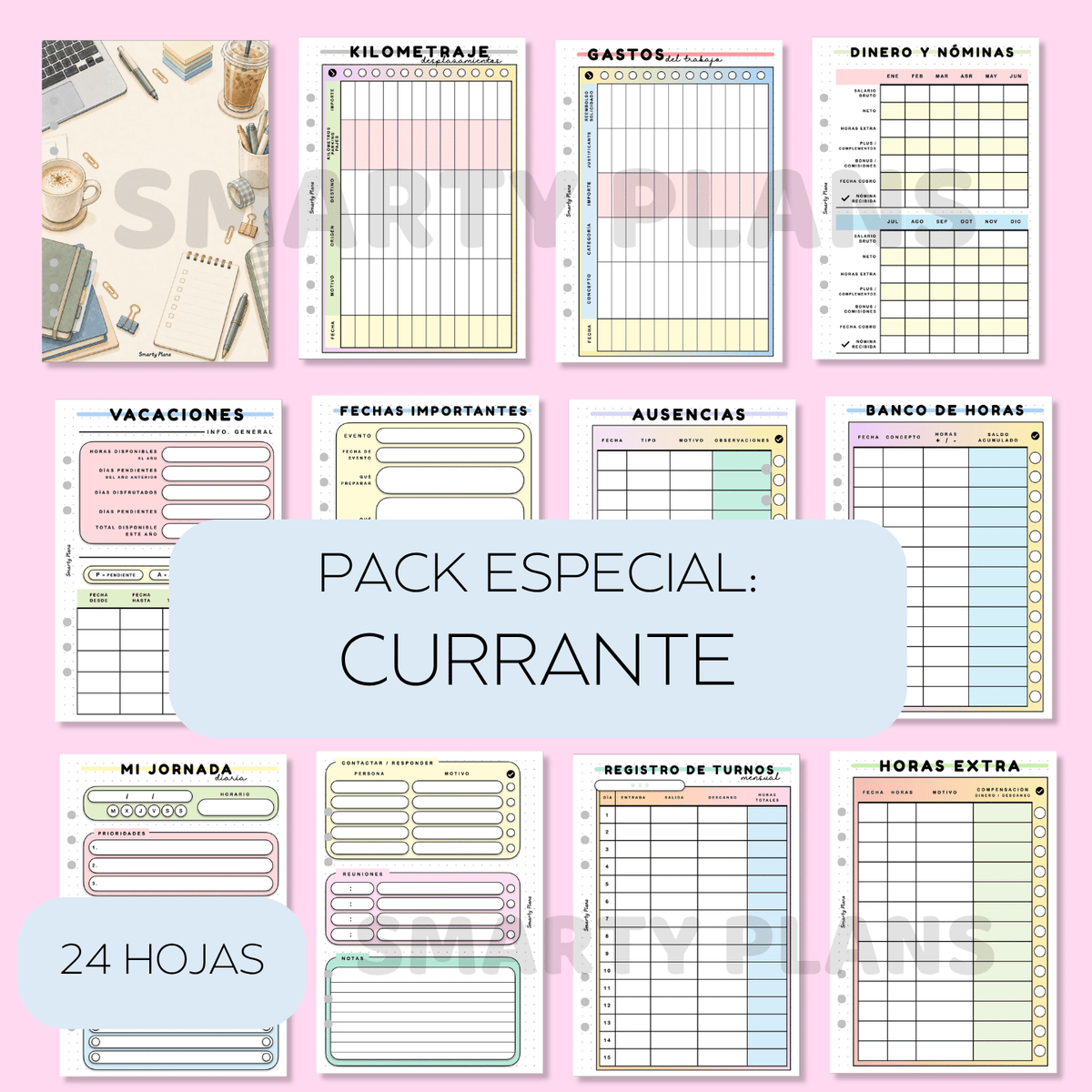 Pack Plantillas - Currante / Trabajo