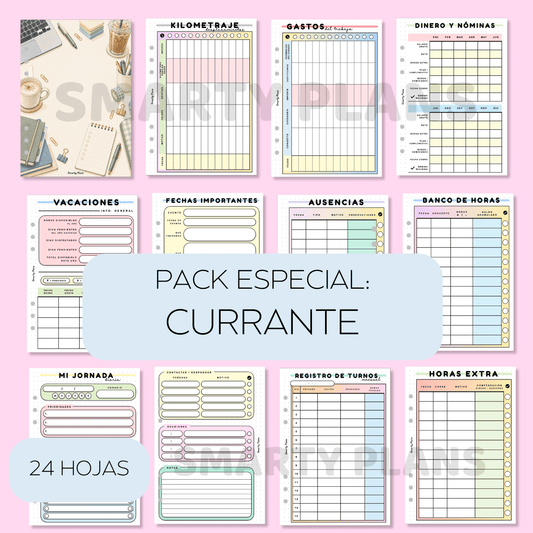 Pack Plantillas - Currante / Trabajo