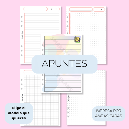 A7 - Hojas de Apuntes