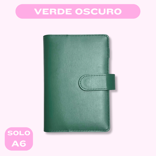 Planificador - A6 Verde Oscuro