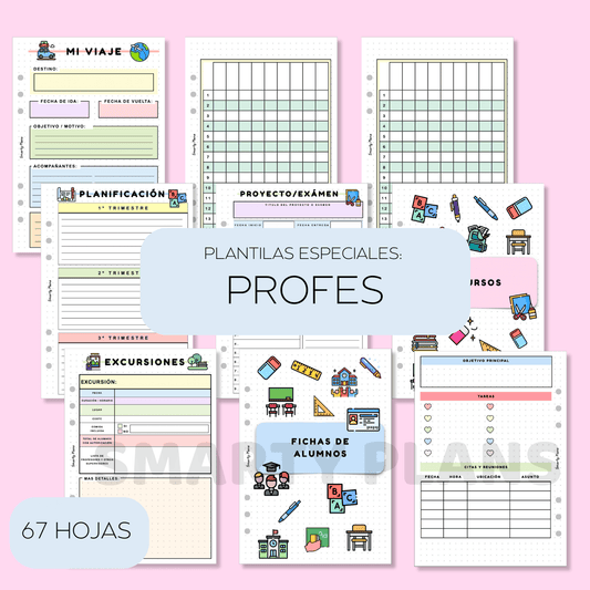 Pack Plantillas - Profesores