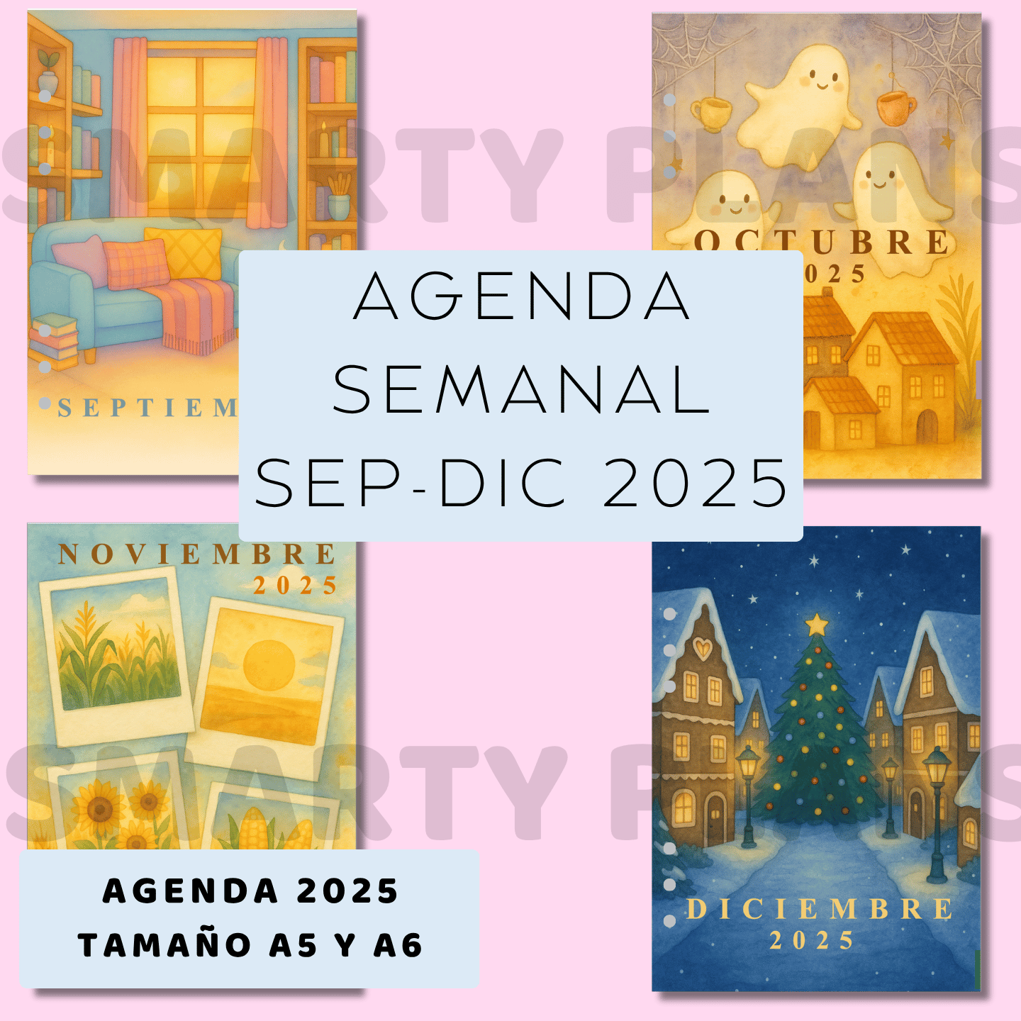 Agenda SEMANAL - Septiembre a Diciembre 2025