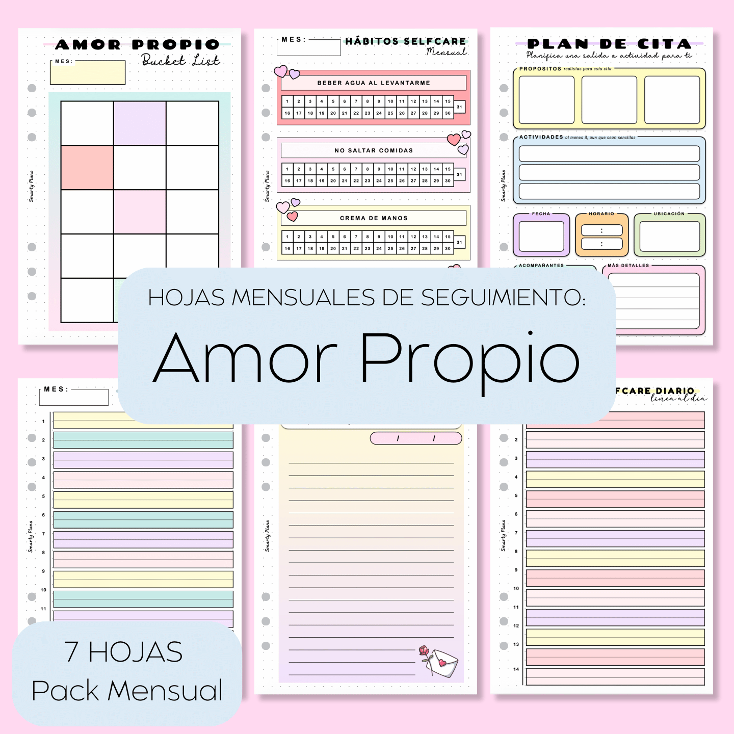 Pack Mensual - Amor Propio