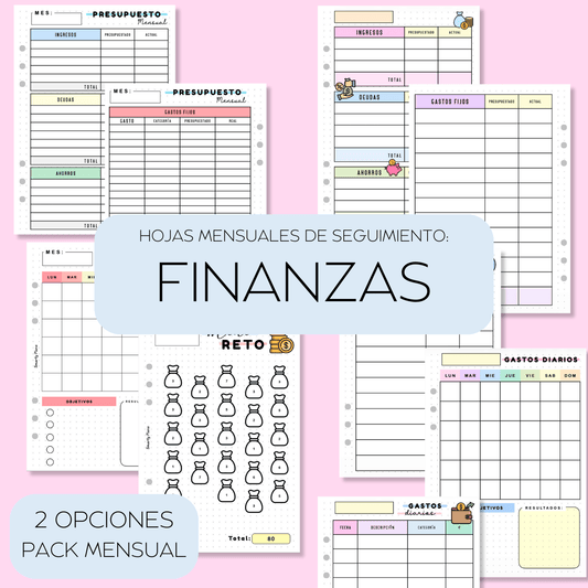 Pack Mensual - Finanzas