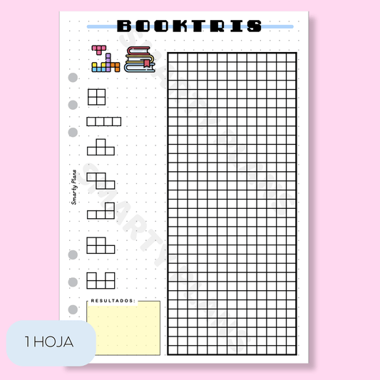 Plantilla Individual - Tetris de Libros