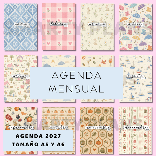Agenda MENSUAL 2027