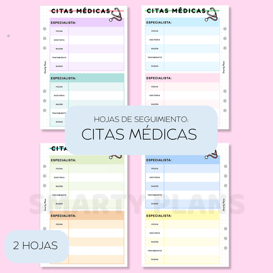 Plantillas Salud - Citas Médicas (versión 1)