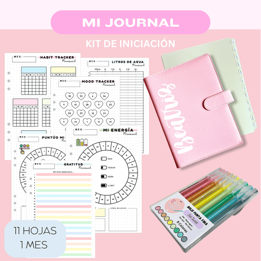 Kit Mensual - Mi Journal