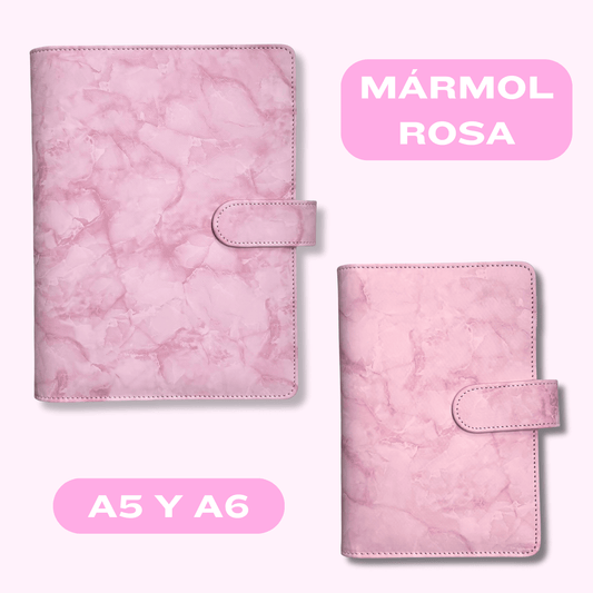 Planificador - Mármol Rosa