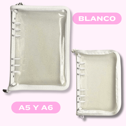 Planificador Transparente - Blanco