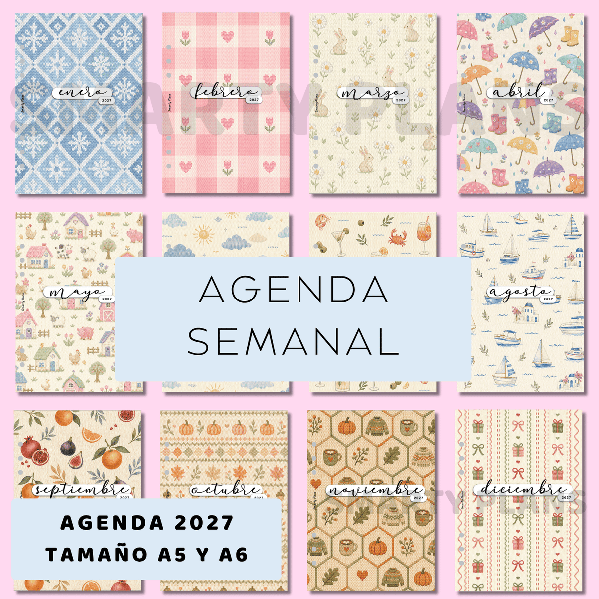Agenda SEMANAL 2027