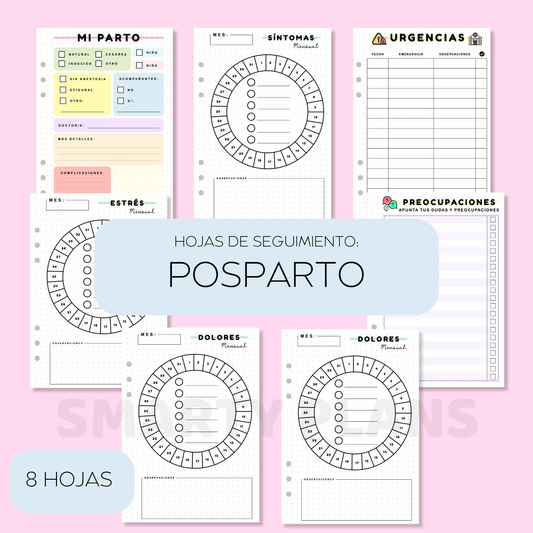 Pack Plantillas - Posparto