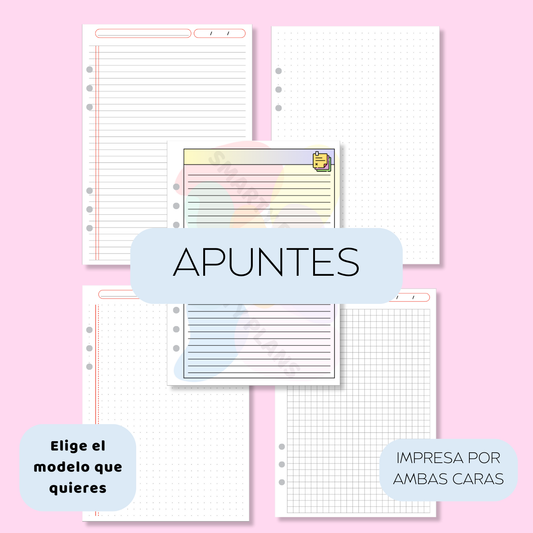 Hojas de Apuntes