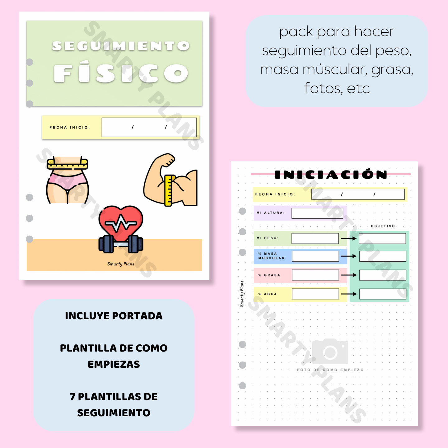 Pack Seguimiento Físico