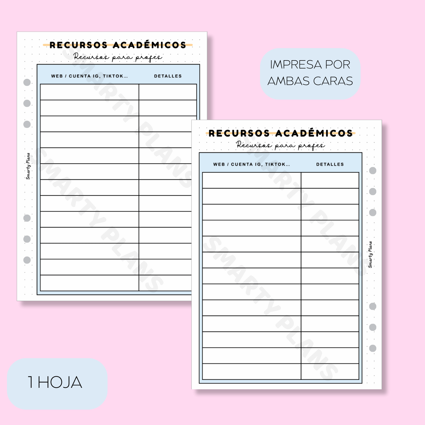 Plantilla Individual - Recursos Académicos