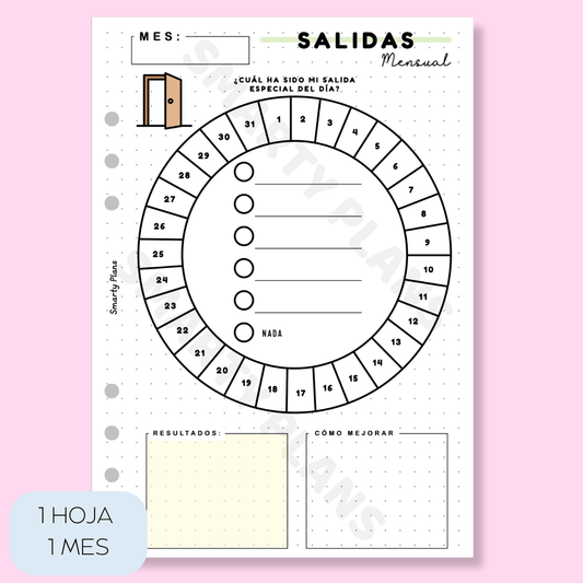Plantilla Mensual - Salidas