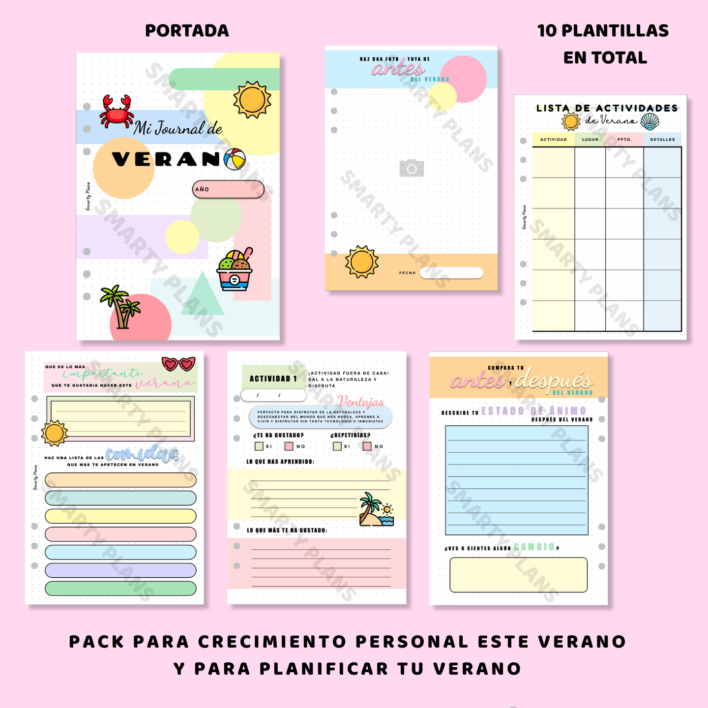 Pack Journal de Verano