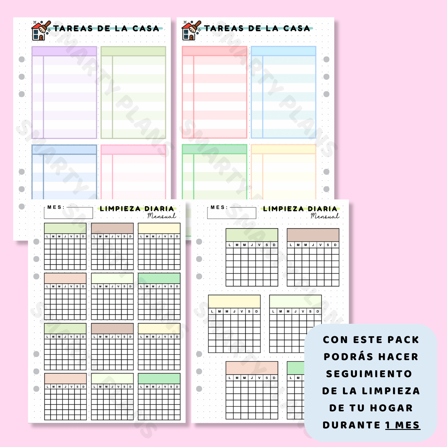 Pack Mensual - Limpieza del Hogar