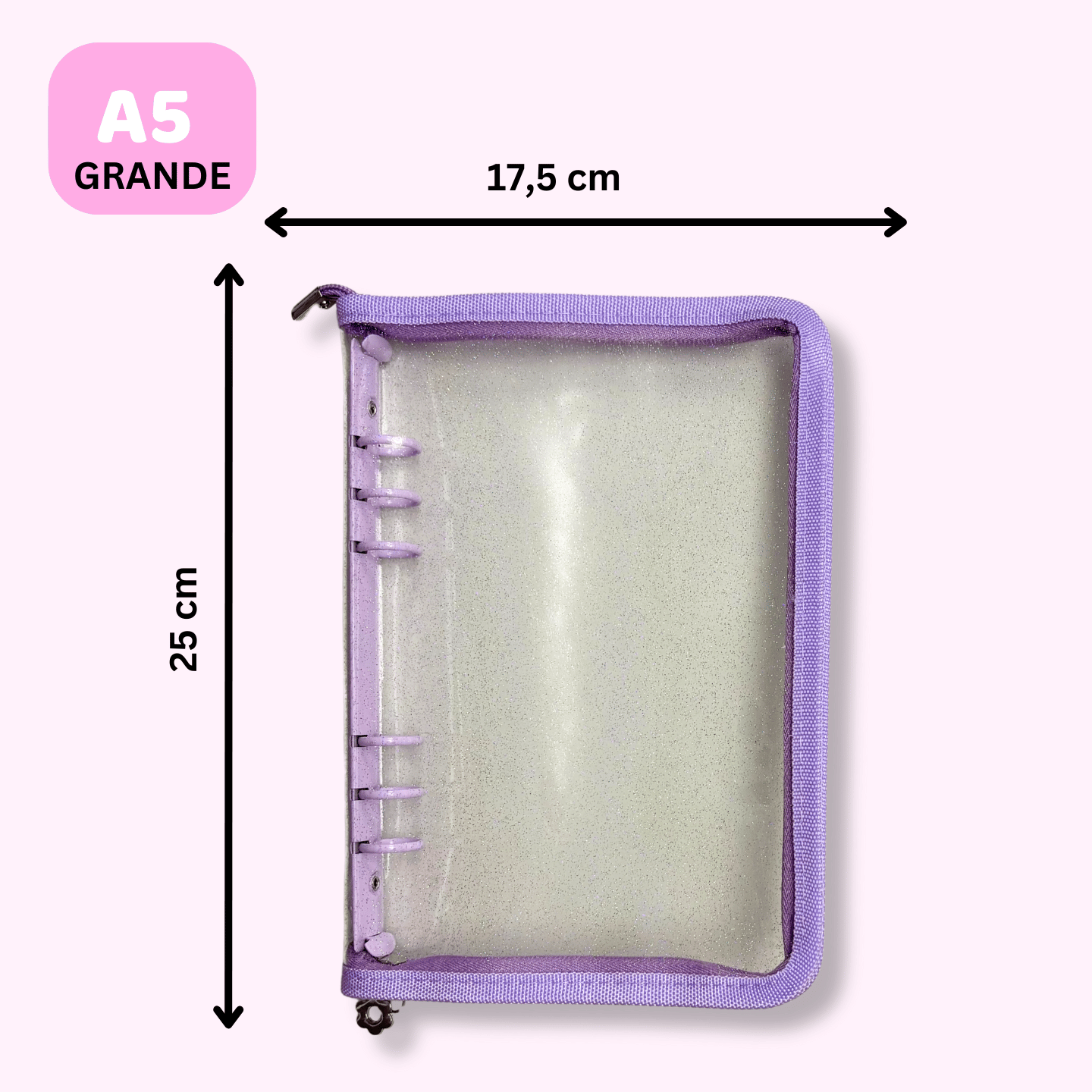 Planificador Transparente - Lila