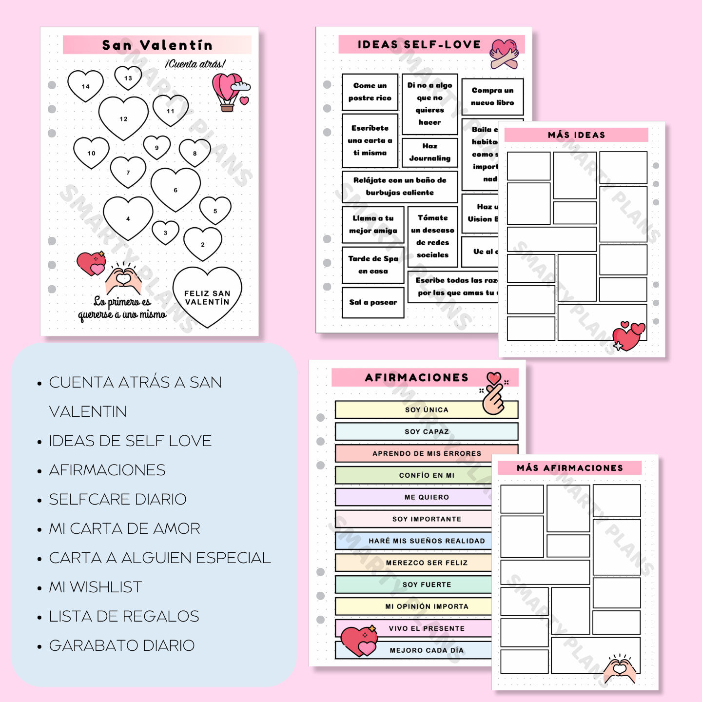 Pack Plantillas - San Valentín