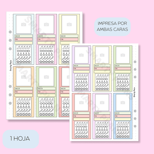Plantilla Lectura - Mis libros, Pelis, Series