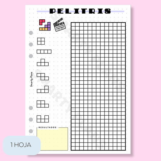 Plantilla Individual - Tetris de Pelis