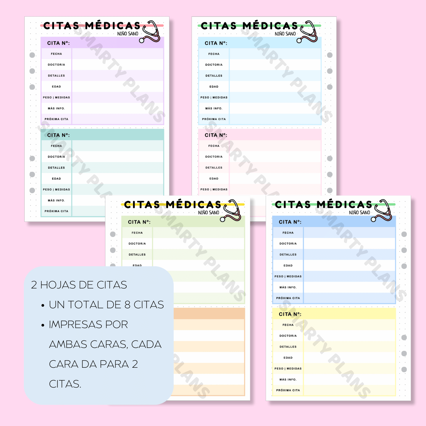 Plantillas Salud - Citas Médicas Recién Nacido