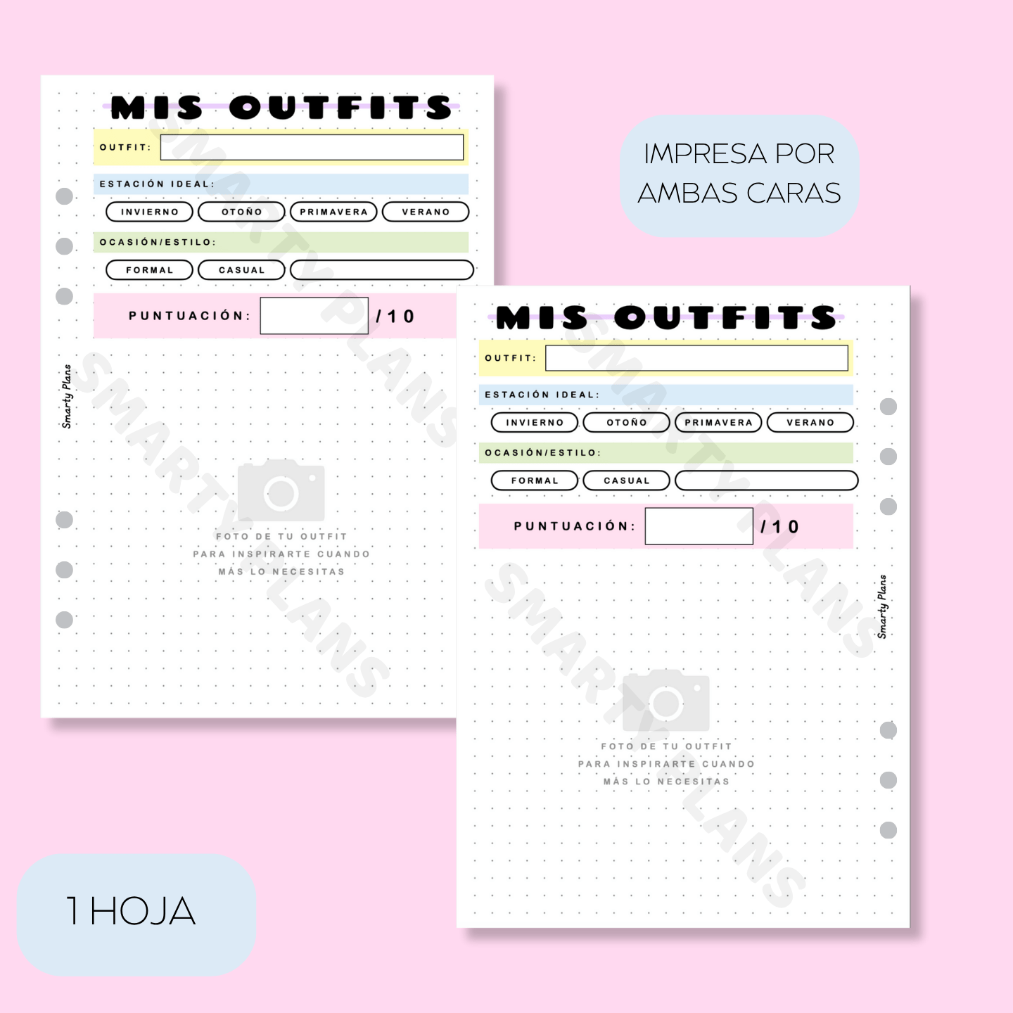 Plantilla Individual - Mis Outfits