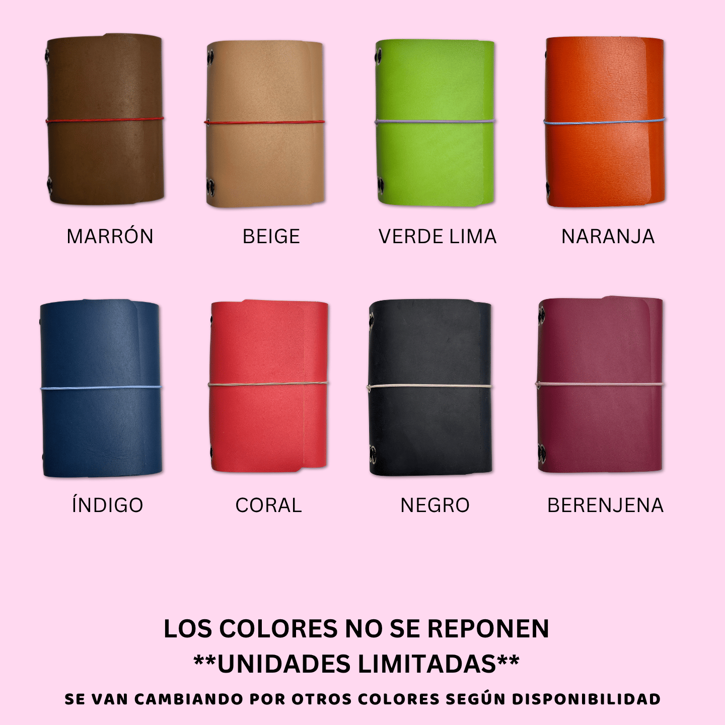 Travel Journal Pasaporte - Cuero Vacuno