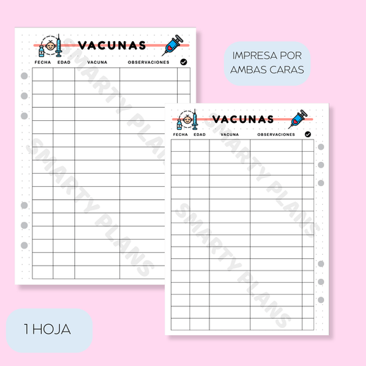 Plantilla Individual - Vacunas