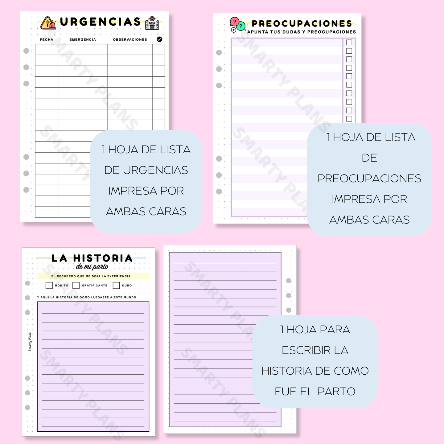 Kit - Posparto y Recién Nacido