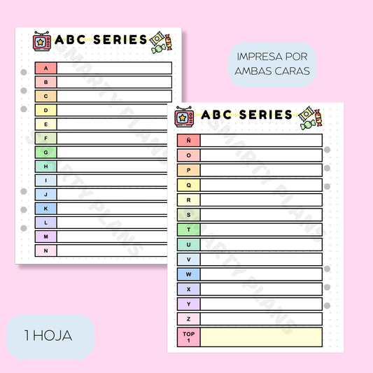 Plantilla Individual - ABC Series