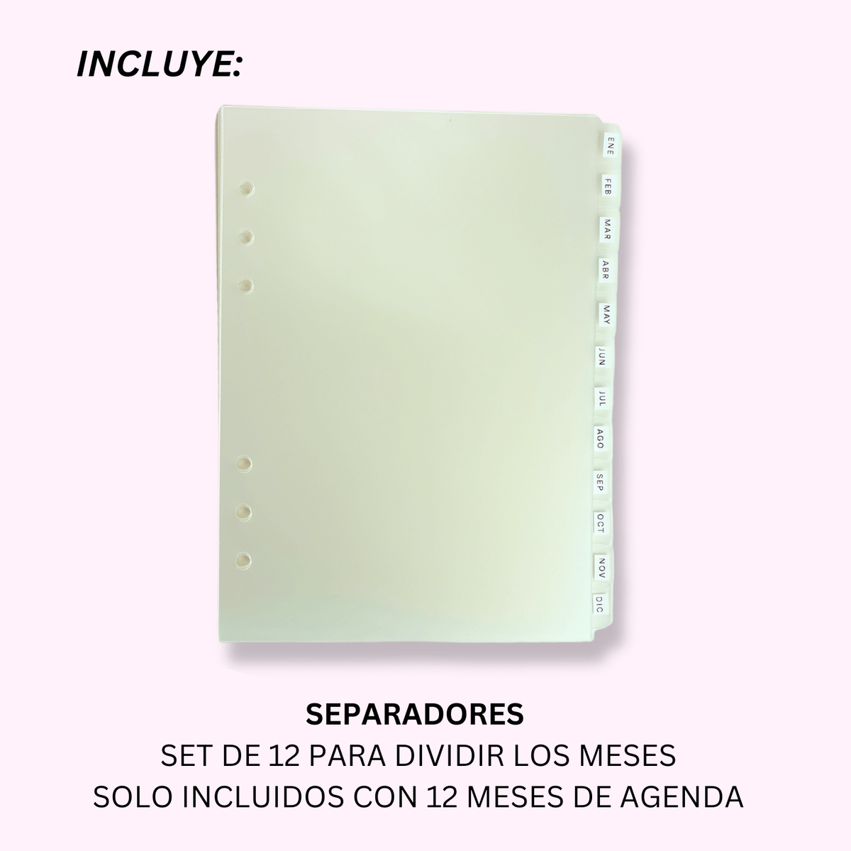 Kit - Agenda MENSUAL 2027