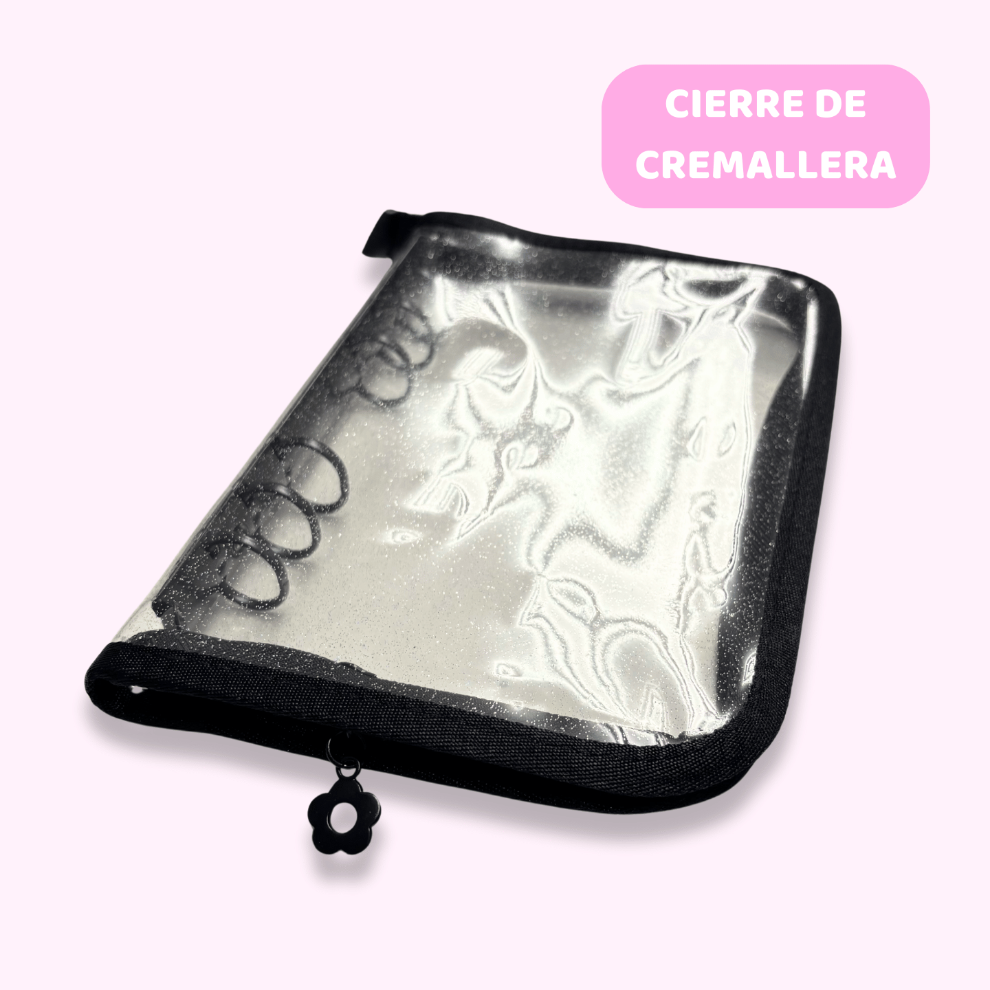 Planificador Transparente - Negro
