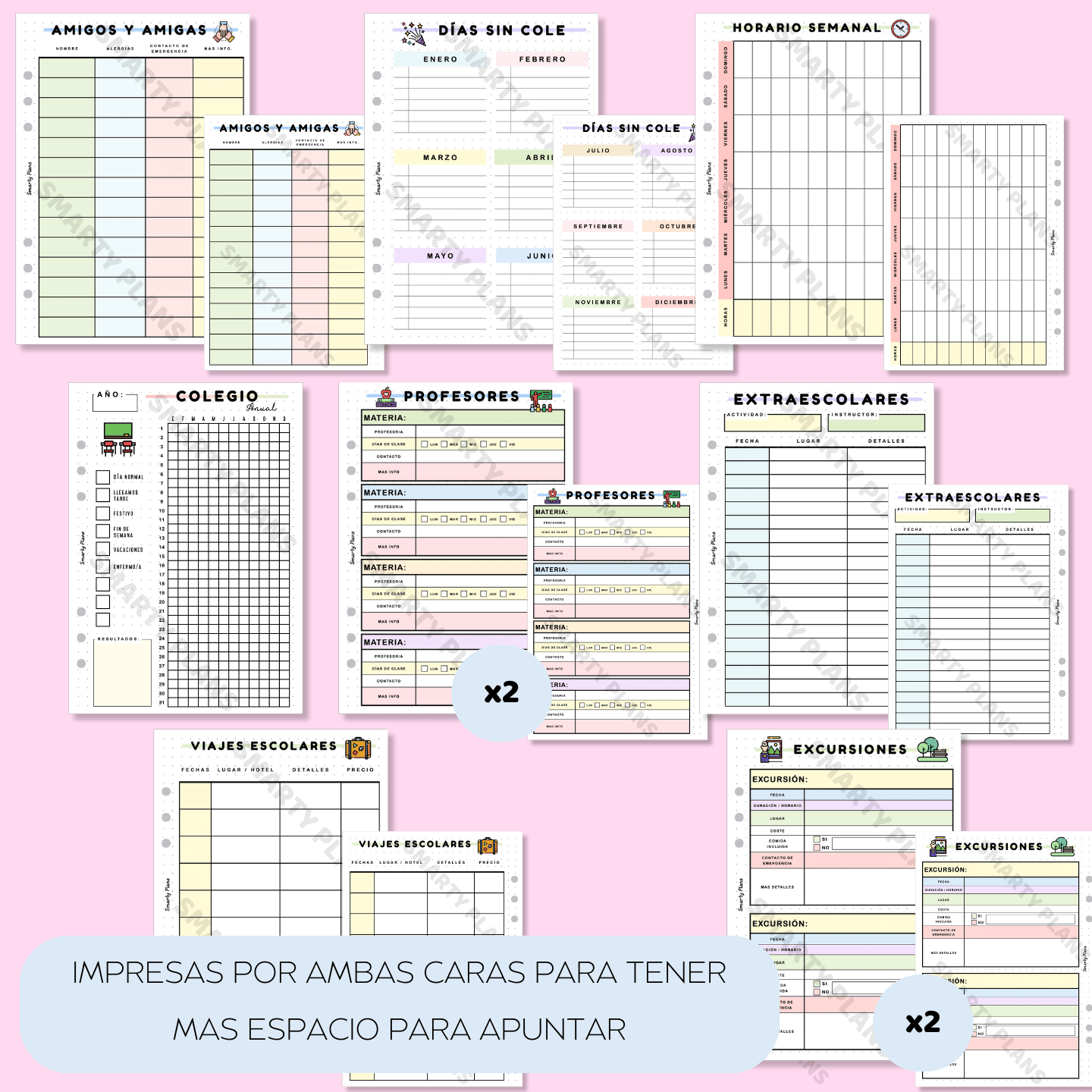 Pack Plantillas - Padres
