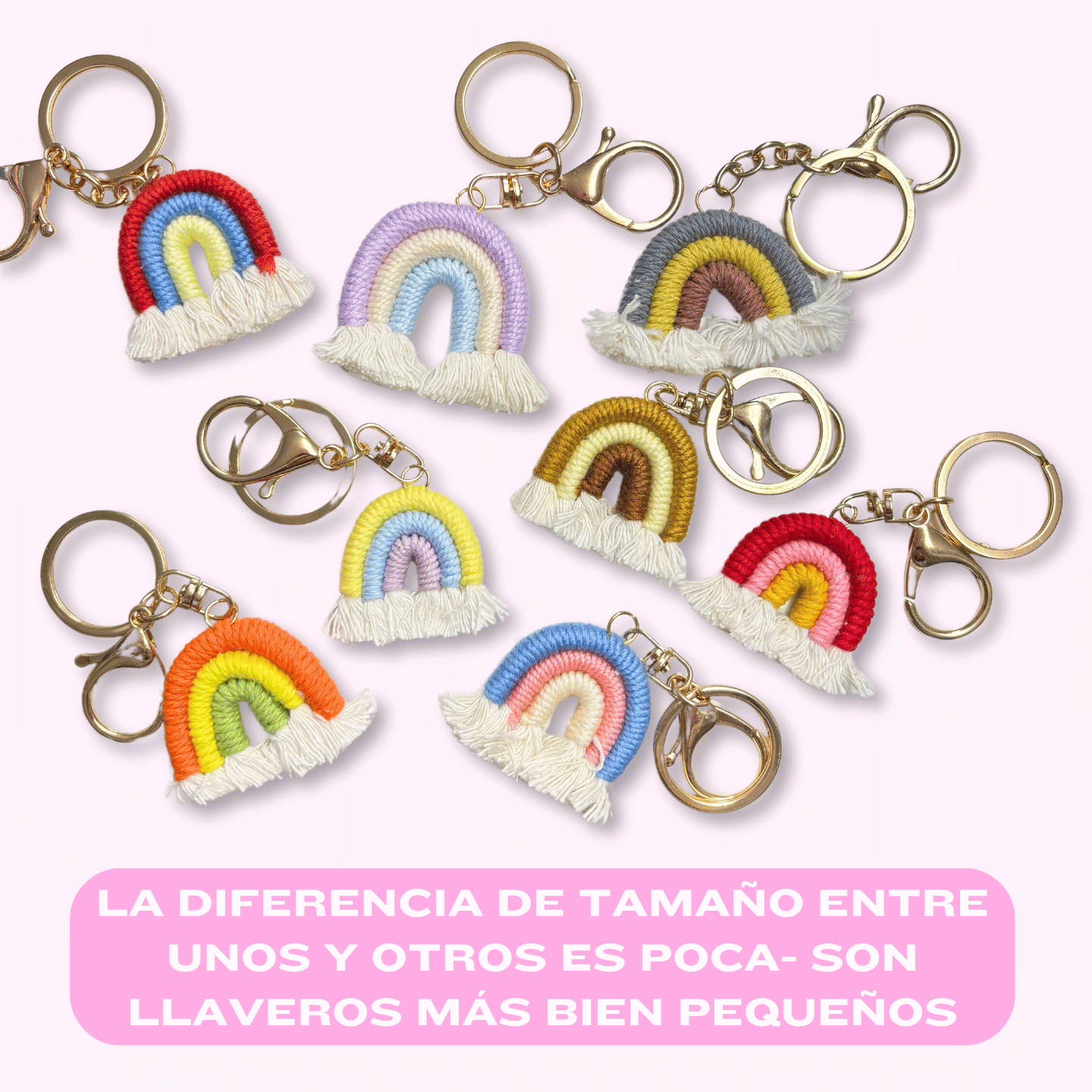Llaveros Arcoíris