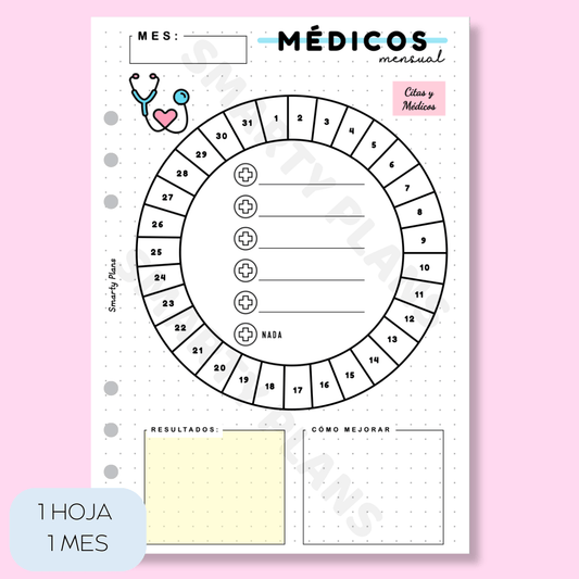 Plantilla Mensual - Médicos