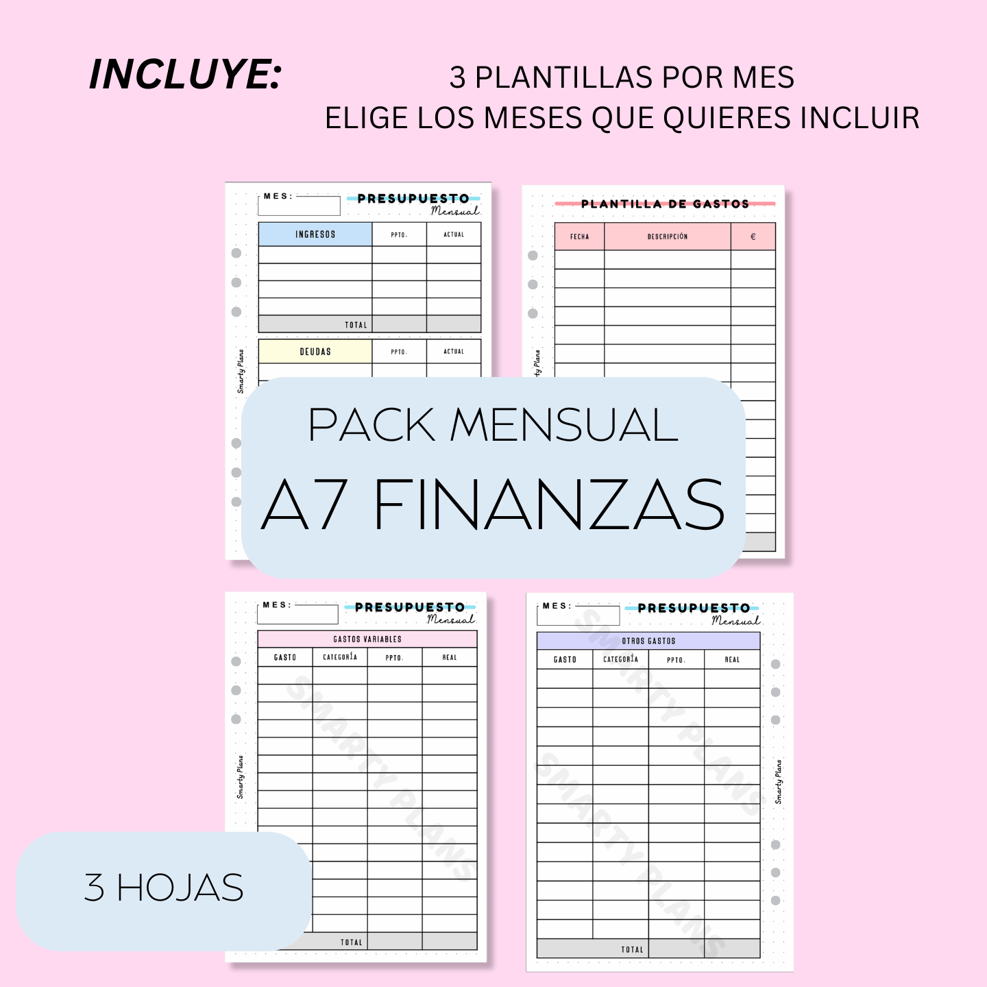 Kit A7 - Finanzas Mensual