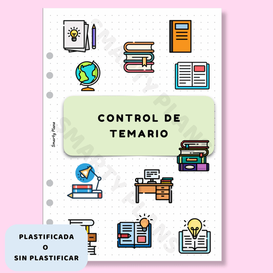 Portada - Control de Temario