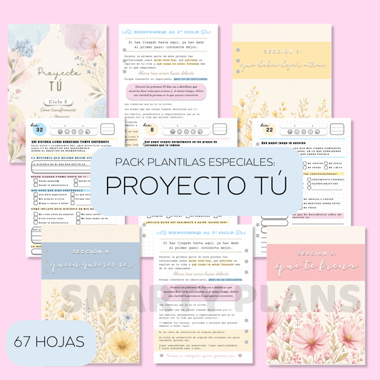 Pack Plantillas - PROYECTO TÚ