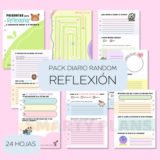 Pack Diario Random - Reflexión
