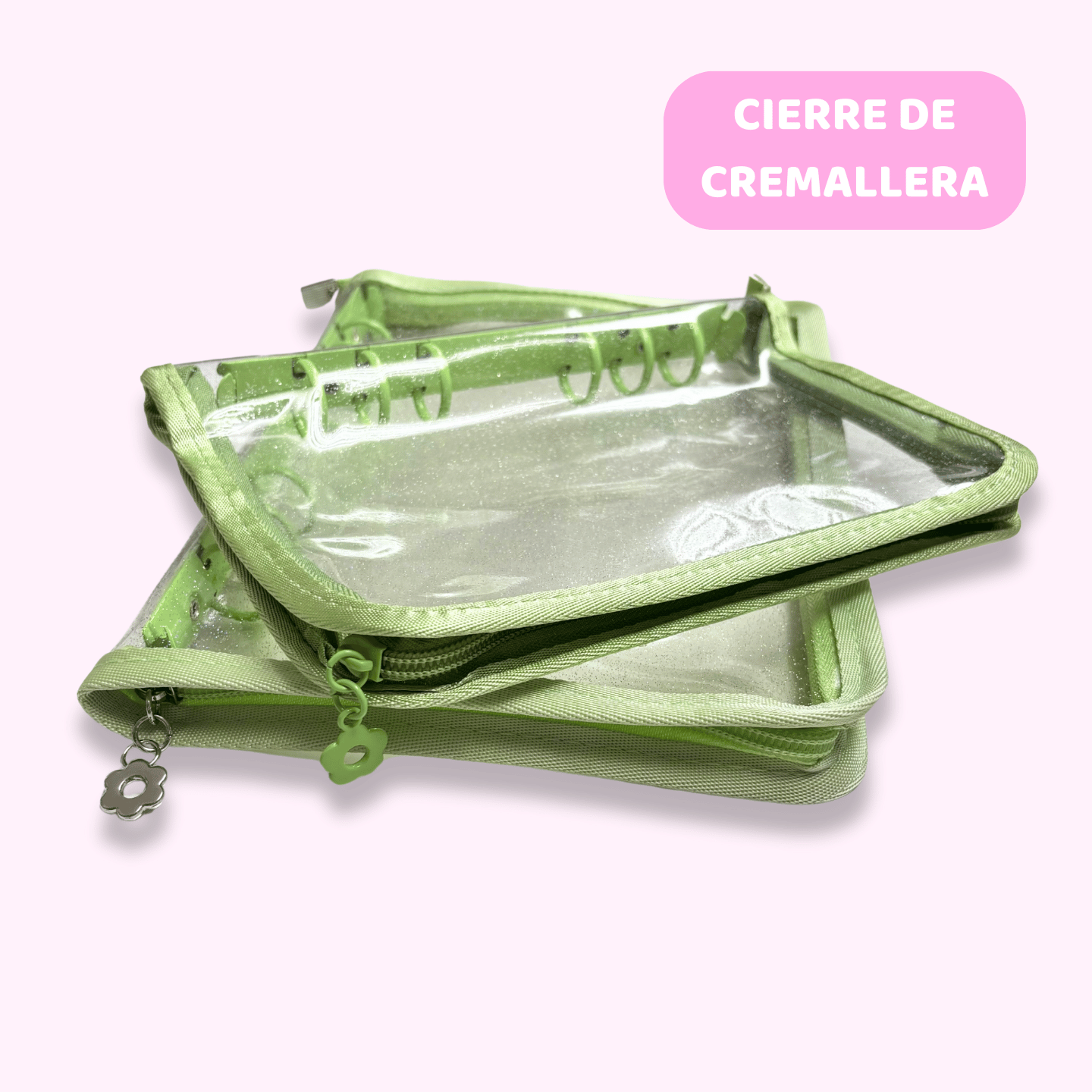 Planificador Transparente - Verde