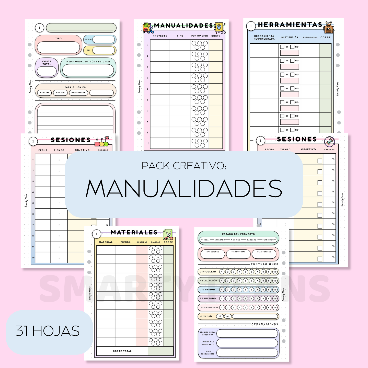 Pack Plantillas - Manualidades