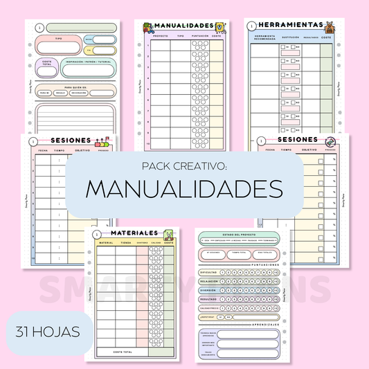 Pack Plantillas - Manualidades