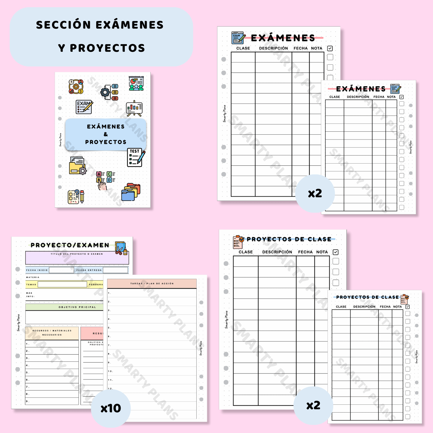 Pack Plantillas - Estudiantes 2.0