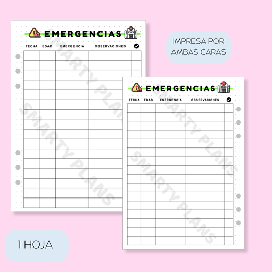 Plantilla Individual - Emergencia