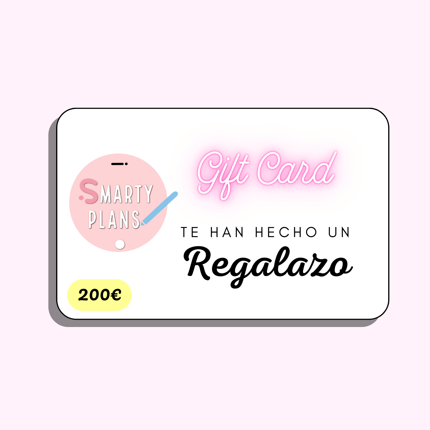 Tarjeta de Regalo Smarty Plans