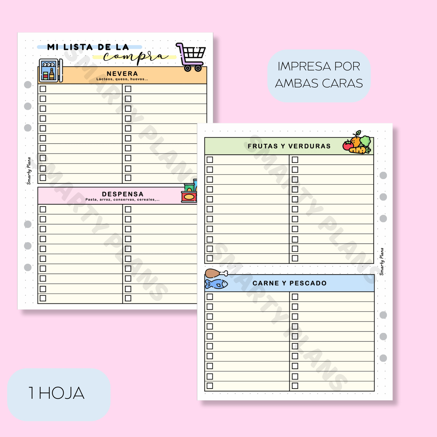 Plantilla Individual - Lista de la Compra